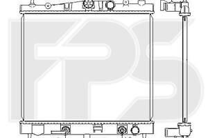 Радиатор охлаждения на Micra