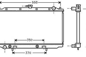 Радіатор охолодження NISSAN PRIMERA (P11) 1996-2002 г.