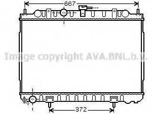 Радіатор охолодження NISSAN X-Trail 2.5 01- (вир-во AVA) AVA QUALITY COOLING DN2238 на NISSAN X-TRAIL (T30)