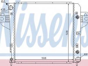 Радіатор охолоджування NISSENS 61017 на JEEP LIBERTY (KK)