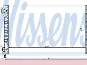 Радиатор охлаждения NISSENS 61766 на FIAT DOBLO (223, 119)