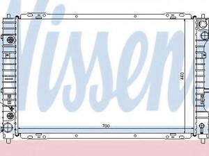 Радіатор охолоджування NISSENS 62003 на MAZDA TRIBUTE вездеход закрытый (EP)