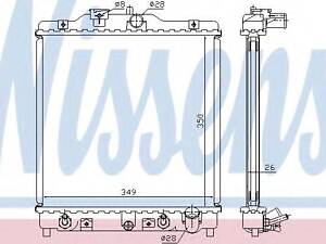 Радіатор охолоджування NISSENS 633081 на HONDA CIVIC Mk IV седан (EG, EH)