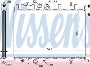 Радіатор охолоджування NISSENS 63502 на CITROËN BERLINGO фургон (M_)