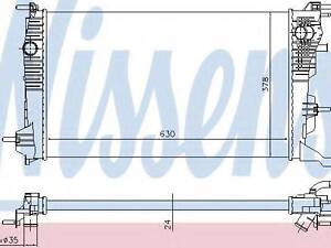 Радиатор охлаждения NISSENS 637647 на RENAULT GRAN TOUR III универсал (KZ0/1)