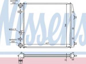 Радиатор охлаждения NISSENS 652691 на SKODA FABIA (6Y2)