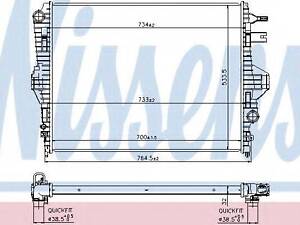 Радиатор охлаждения NISSENS 65297 на PORSCHE CAYENNE