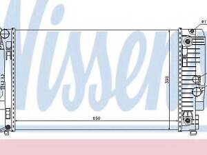 Радиатор охлаждения NISSENS 67174 на MERCEDES-BENZ VITO/MIXTO фургон (W639)