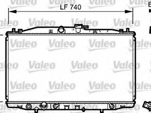 Радиатор охлаждения VALEO 735050 на HONDA ACCORD EURO VIII (CL)