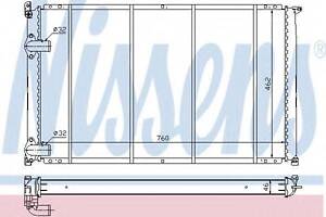 Радиатор OP ARENA(98-)2.5 D(+)[OE 77 01 043 670] NISSENS 63922 RENAULT MASTER II Van (FD)