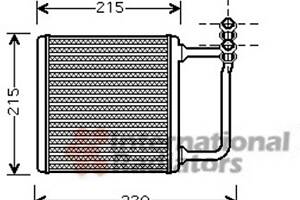 Радіатор опалювача, Mercedes E (W211), CLS (C219) 02-10
