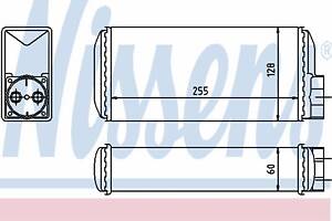 Радіатор опалювача салону