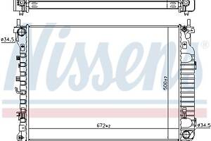 Радиатор OPEL ANTARA A (L07) / CHEVROLET CAPTIVA (C100, C140) 2006- г.