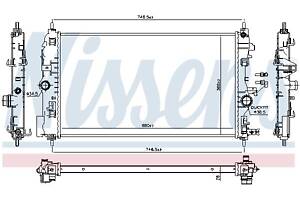 Радиатор OPEL ASTRA J GTC / OPEL ASTRA J (P10) / OPEL CASCADA (W13) 2009-2019 г.