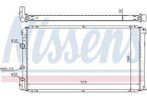 Радиатор OPEL MOVANO A (X70) / RENAULT MASTER (JD) / NISSAN INTERSTAR (X70) 1998-2011 г.