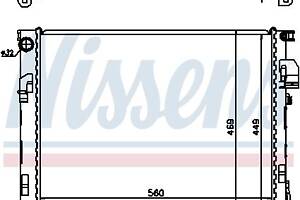 Радиатор OPEL VIVARO A (X83) / RENAULT TRAFIC (EL) / NISSAN PRIMASTAR (X83) 2001-2014 г.