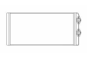 Радиатор отопителя 53 545