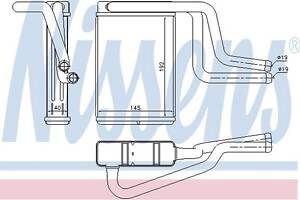 Радиатор отопителя 71 744