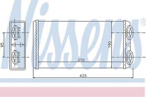 Радиатор отопителя 71 925