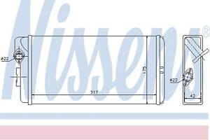 Радиатор отопителя 72 035