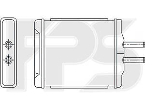 Радиатор отопителя Chevrolet Epica