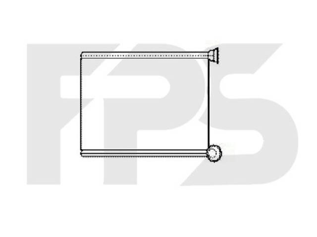 Радіатор отопітеля Citroen C3 Picasso  