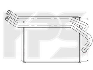 Радиатор отопителя Hyundai Santa Fe (00-)