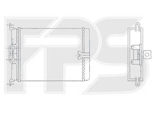 Радиатор отопителя Mercedes S-Class W140 (91-)