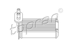 Радиатор отопителя салона, AUDI A3, SEAT Arosa/Cordoba, SKODA Octavia, VW Caddy II, 1.4-2.8, 97-10