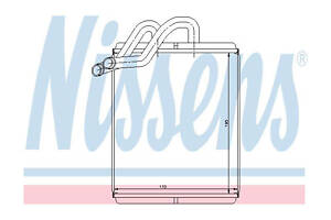 Радиатор отопителя салона 77518