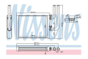 Радиатор отопителя салона