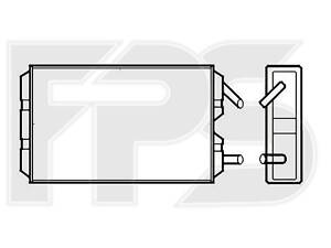 Радиатор отопителя Volvo 740