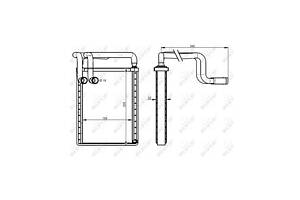 Радиатор отопителя