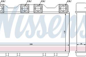 Радиатор отопления BMW 7 (E38) 1994-2001 г.