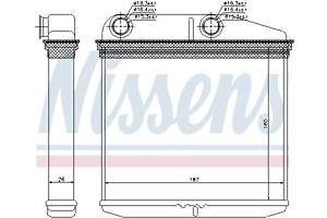 Радиатор отопления CITROEN NEMO / OPEL ADAM (M13) / FIAT QUBO (225_) 2005-2019 г.