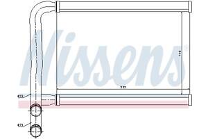 Радиатор отопления HYUNDAI ACCENT (MC) 2005-2012 г.