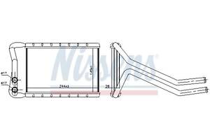 Радиатор отопления HYUNDAI SANTA FE / HYUNDAI GRAND SANTA FE 2012- г.