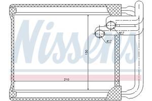 Радиатор отопления KIA CEE'D (ED) / HYUNDAI I30 (FD) 2006-2018 г.