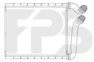 Радіатор опалення Skoda Superb (09-13), Yeti (09-14), VW Golf V, Golf Plus, Jetta V, Passat B6, Tiguan (Тайвань)