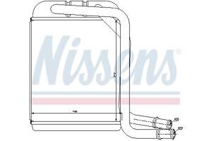 Радиатор отопления VW SHARAN (7M_) / VW CALIFORNIA T6 (SGC, SGG, SHC) 1995-2015 г.