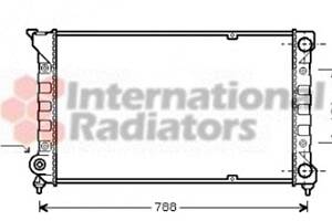 Радіатор PASSAT 3 16/18/20 88-92 (Van Wezel)