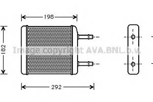 Радиатор печки для моделей: CHEVROLET (MATIZ, SPARK), DAEWOO (MATIZ)