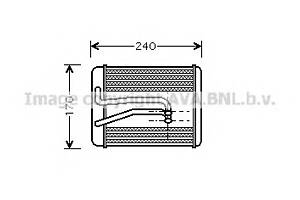 Радиатор печки для моделей: HYUNDAI (SONATA, XG)