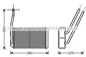 Радіатор для моделі:LAND ROVER (FREELANDER,FREELANDER)