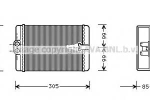 Радиатор печки для моделей: MERCEDES-BENZ (E-CLASS, C-CLASS,E-CLASS,CLK,CLK,S-CLASS,S-CLASS)