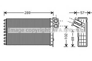 Радиатор печки  для моделей: PEUGEOT (307, 307,307,307)