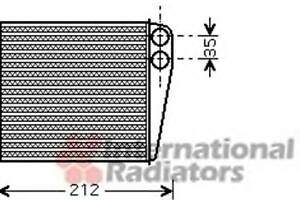 Радиатор печки для моделей: RENAULT (CLIO, MODUS,CLIO,TWINGO)