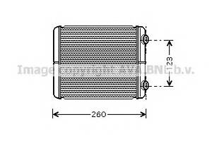 Радиатор печки для моделей: RENAULT (LAGUNA, LAGUNA,VEL)