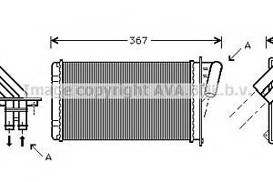 Радиатор печки для моделей: RENAULT (LAGUNA, LAGUNA)