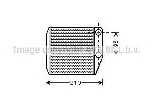Радиатор печки для моделей: ALFA ROMEO (MITO), FIAT (PUNTO,FIORINO,QUBO,PUNTO,PUNTO), OPEL (CORSA,CORSA), VAUXHALL (CO